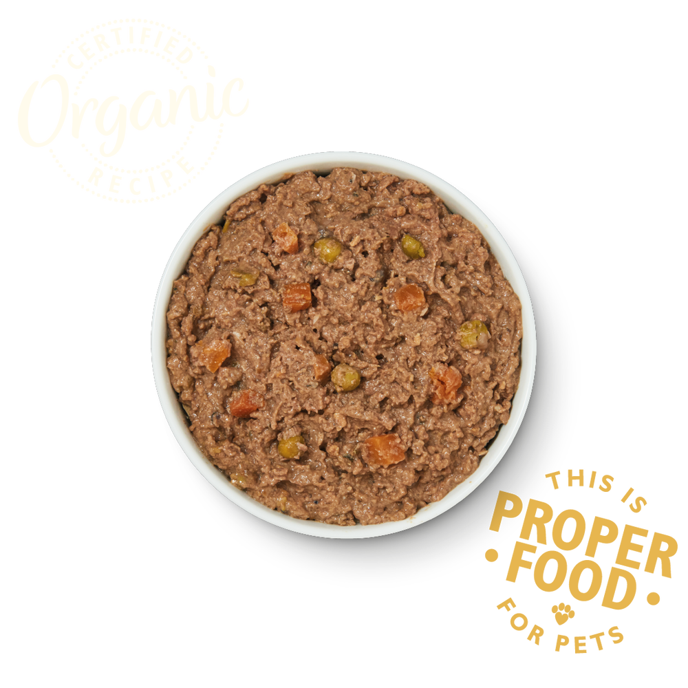 Lily's Kitchen Organic Chicken Supper with Carrots & Peas Wet Dog Food