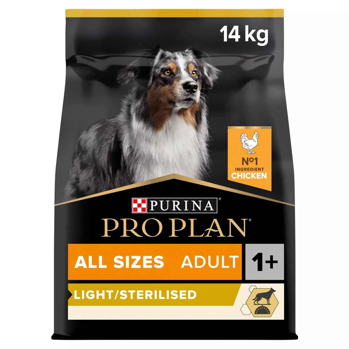 Pro Plan All Size Adult Light Sterilised Chicken Dry Dog Food