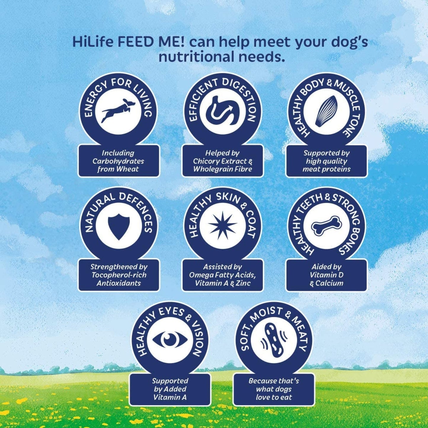 HiLife Feed Me with Turkey and Chicken Flavoured with Bacon and Vegetables Dry Dog Food