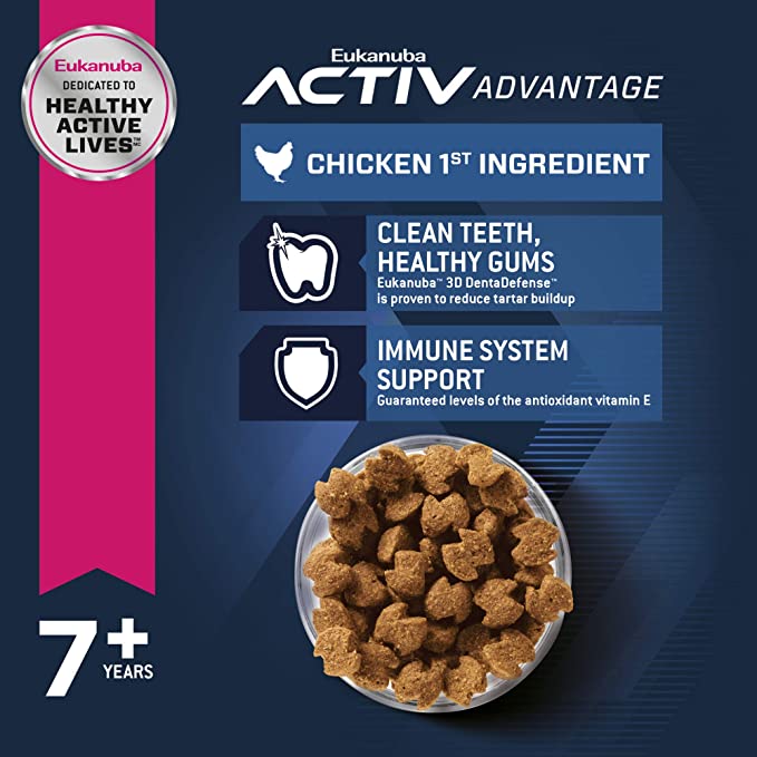 Eukanuba Chicken Senior Large Breed Dry Dog Food 12kg