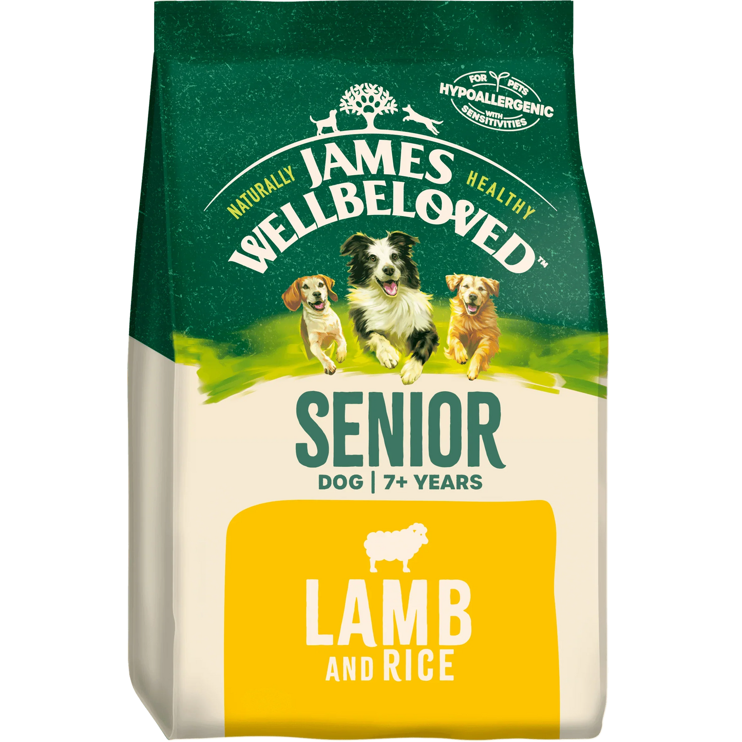 James Wellbeloved Senior Lamb & Rice Dry Dog Food