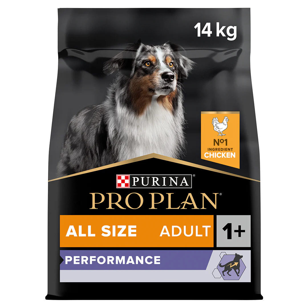 Pro Plan Adult All Size Performance Chicken Dry Dog Food 14kg
