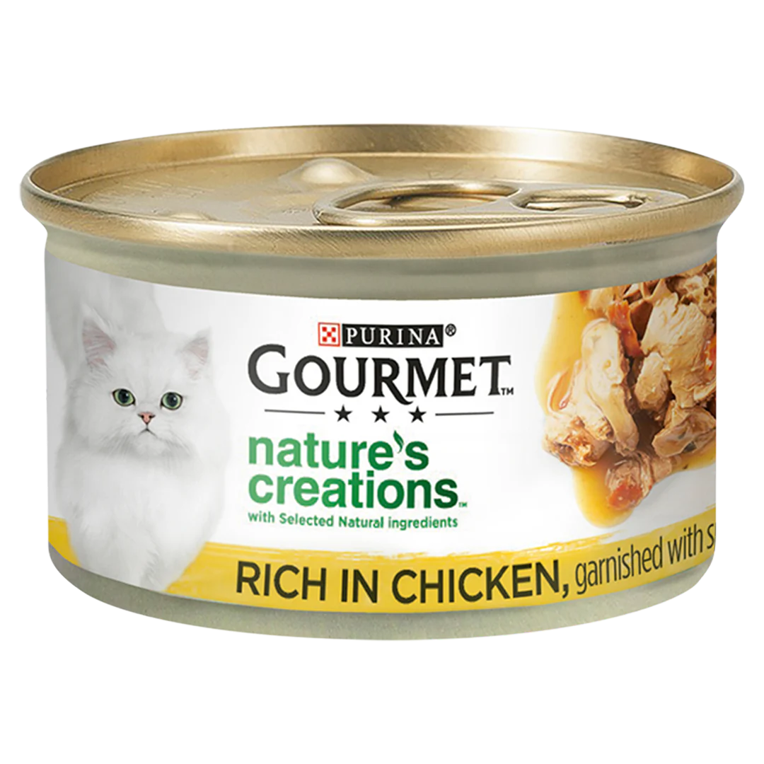 Gourmet Adult Nature's Creations Chicken Cat Food