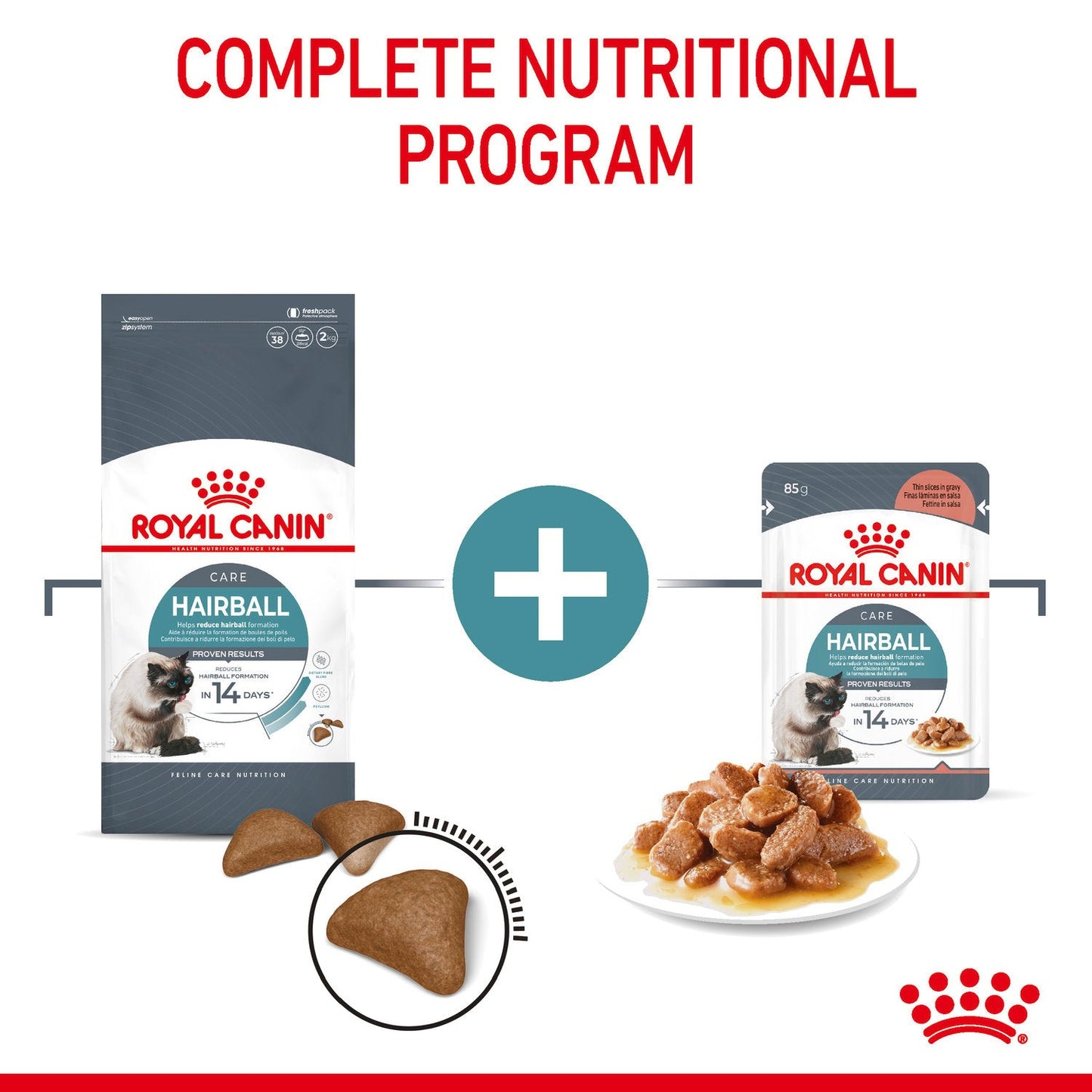 Royal Canin Adult Hairball Care Thin Slices In Gravy Wet Cat Food