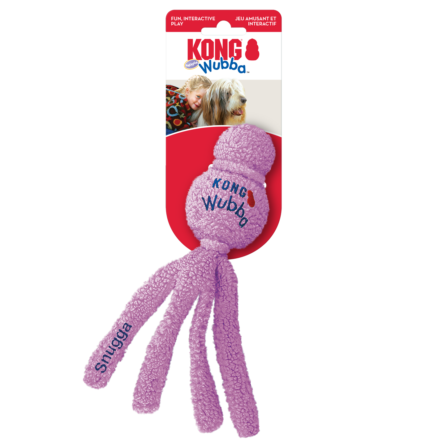 KONG Snugga Wubba Dog Toy