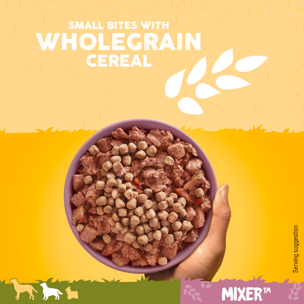 Pedigree Mixer with Wholegrain Cereal Adult Dry Dog Food 10kg