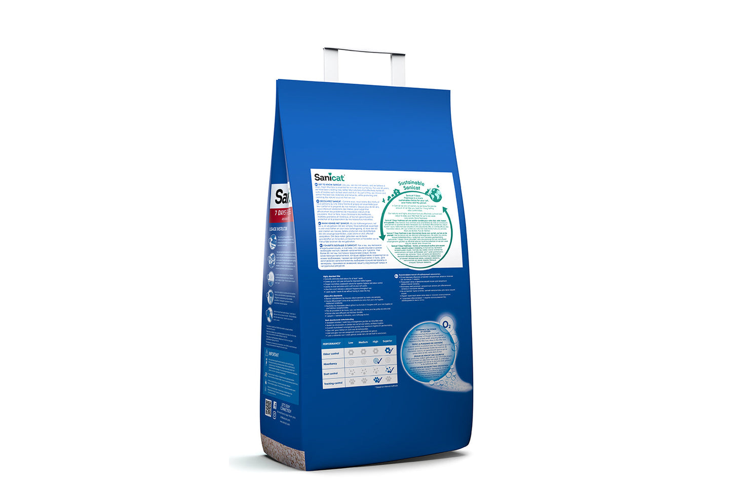 Sanicat 7 Days Freshness Aloe Vera Cat Litter 4L