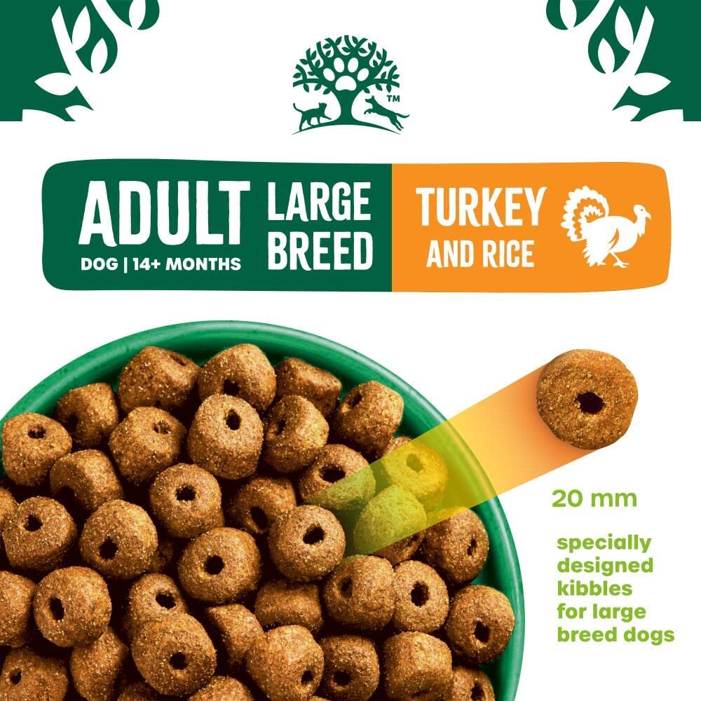 James Wellbeloved Adult Large Breed Turkey & Rice Dry Dog Food 15kg