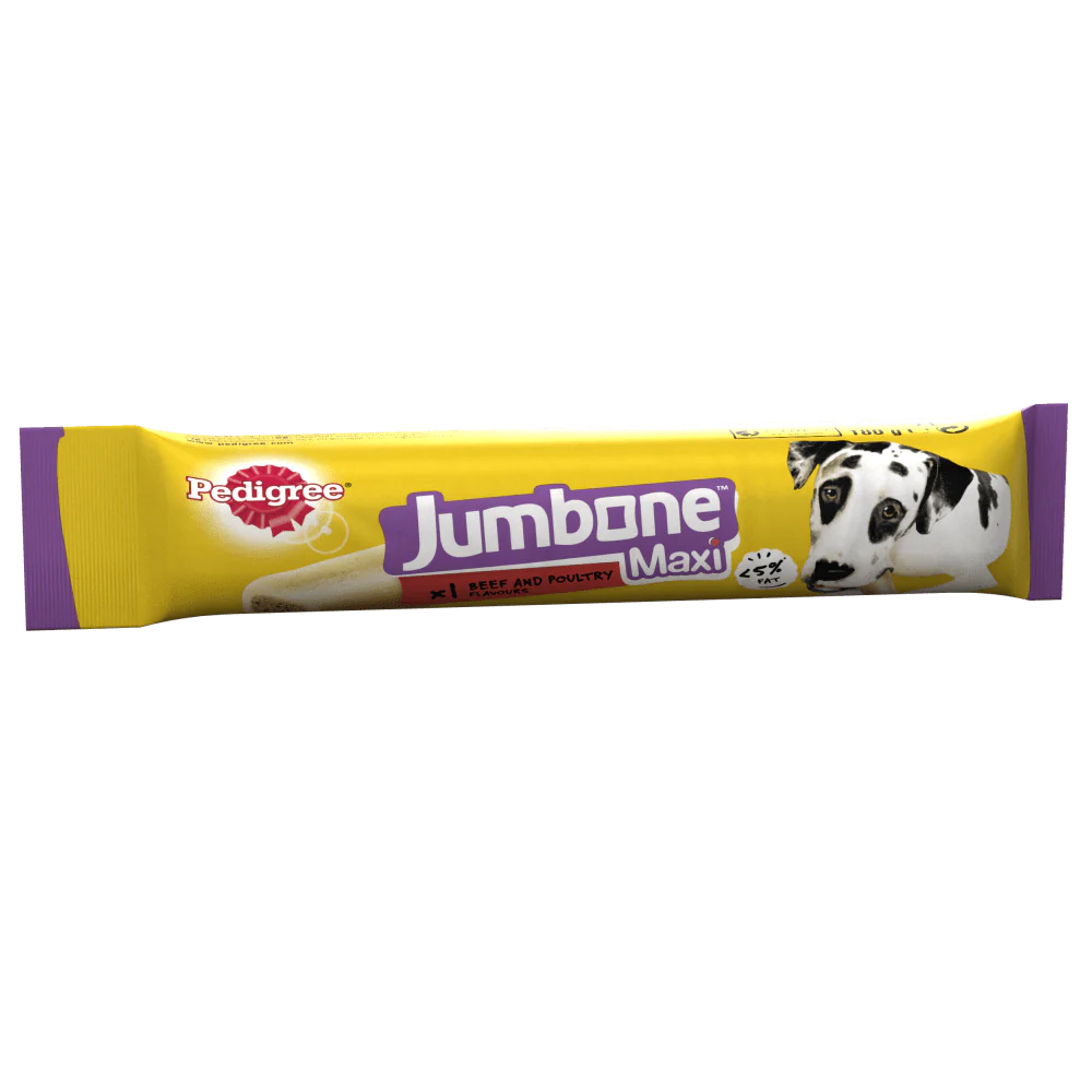Pedigree Jumbone Maxi Large with Beef & Poultry Dog Treat 1 chew