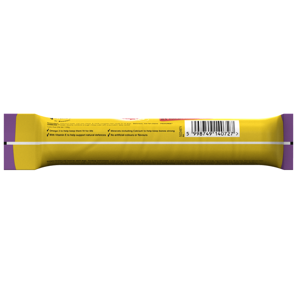 Pedigree Jumbone Maxi Large with Beef & Poultry Dog Treat 1 chew