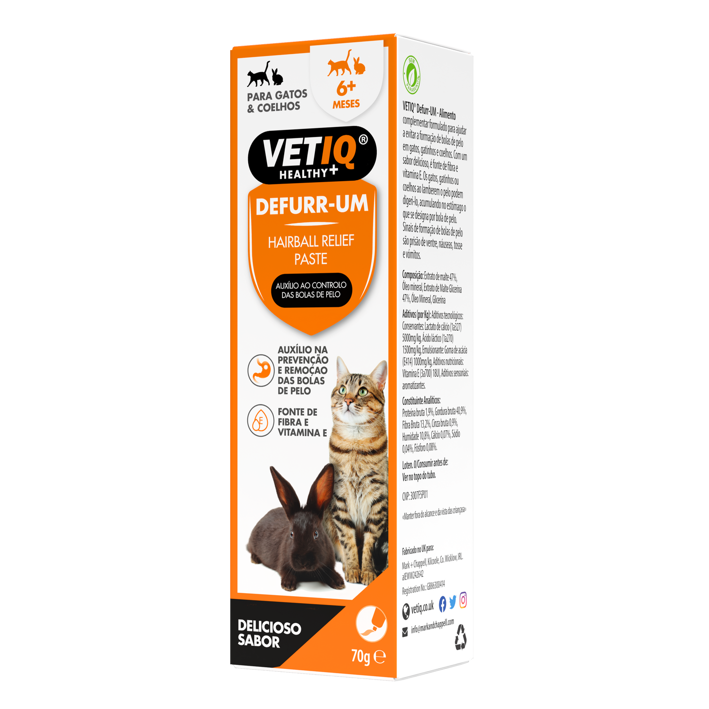 VetIQ Defurr Um Plus Paste 70g