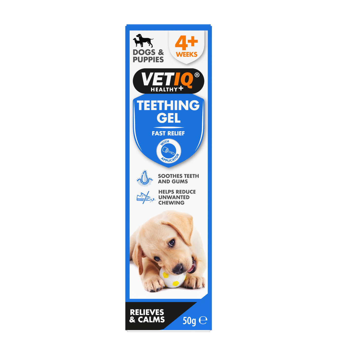 VetiQ Teething Gel for Puppies 50g