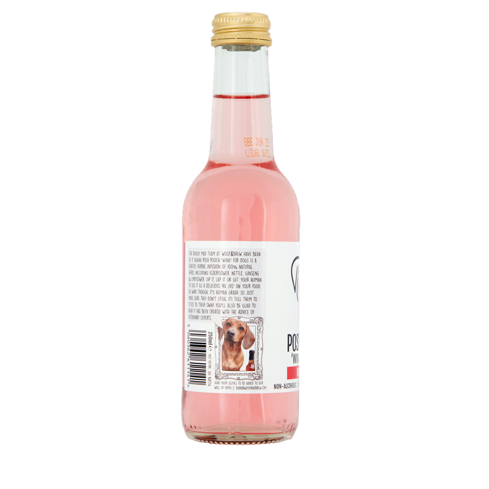 Woof & Brew Posh Pooch Barker Bay Dog Wine 250ml