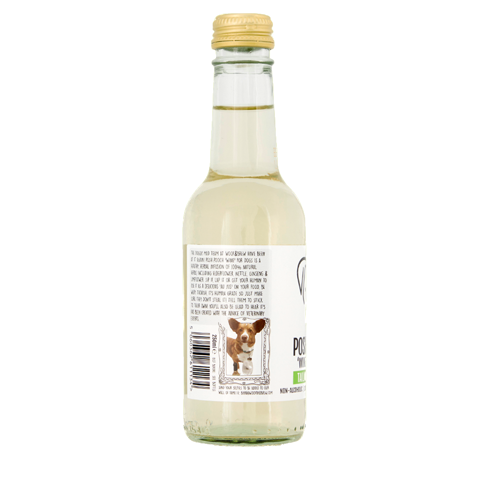 Woof & Brew Posh Pooch Tailwagger Creek Dog Wine 250ml