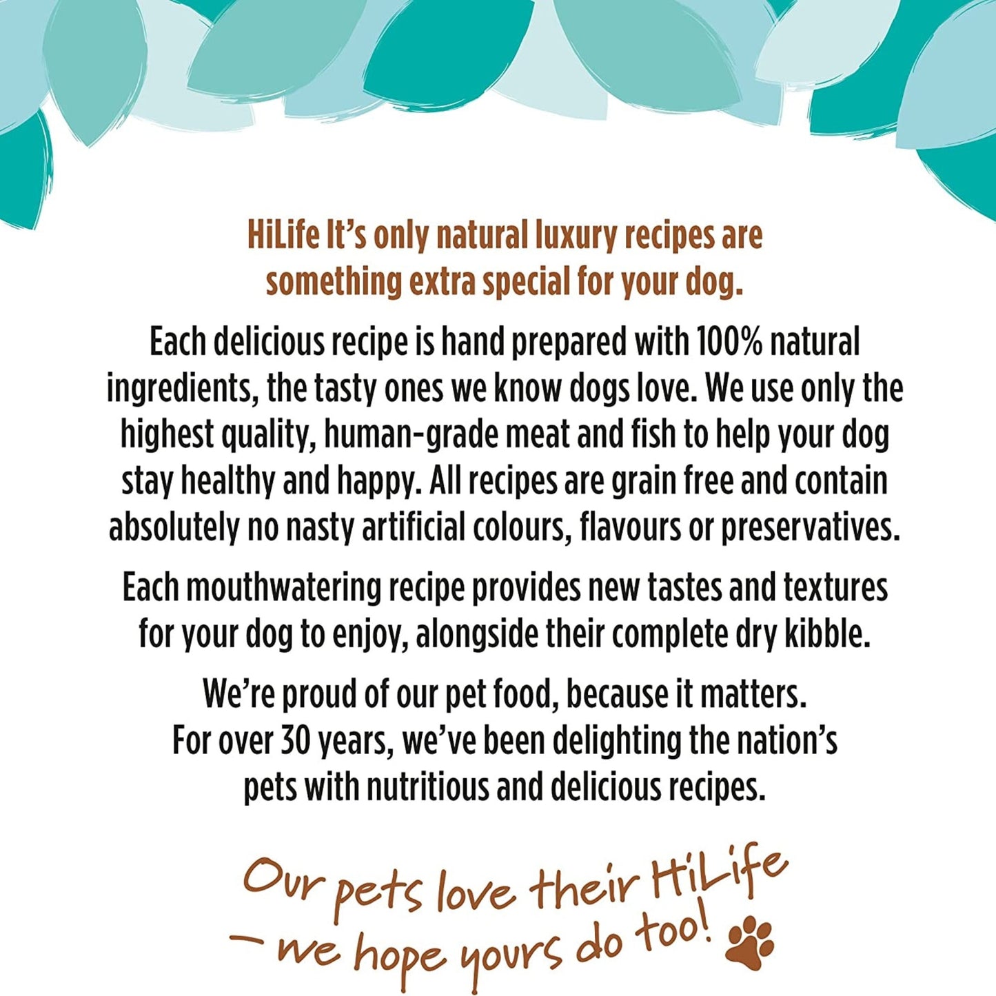 HiLife It's Only Natural Luxury Chicken with Tuna & Garden Vegetables Wet Dog Food 100g