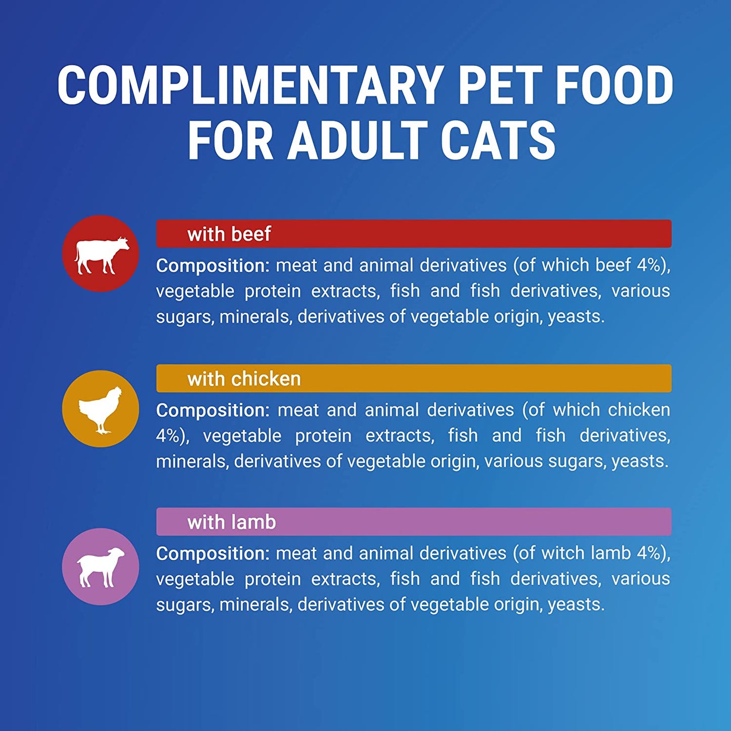 Felix Adult Soup Tender Strips with Beef, Chicken and Lamb Wet Cat Food 6 x 48g