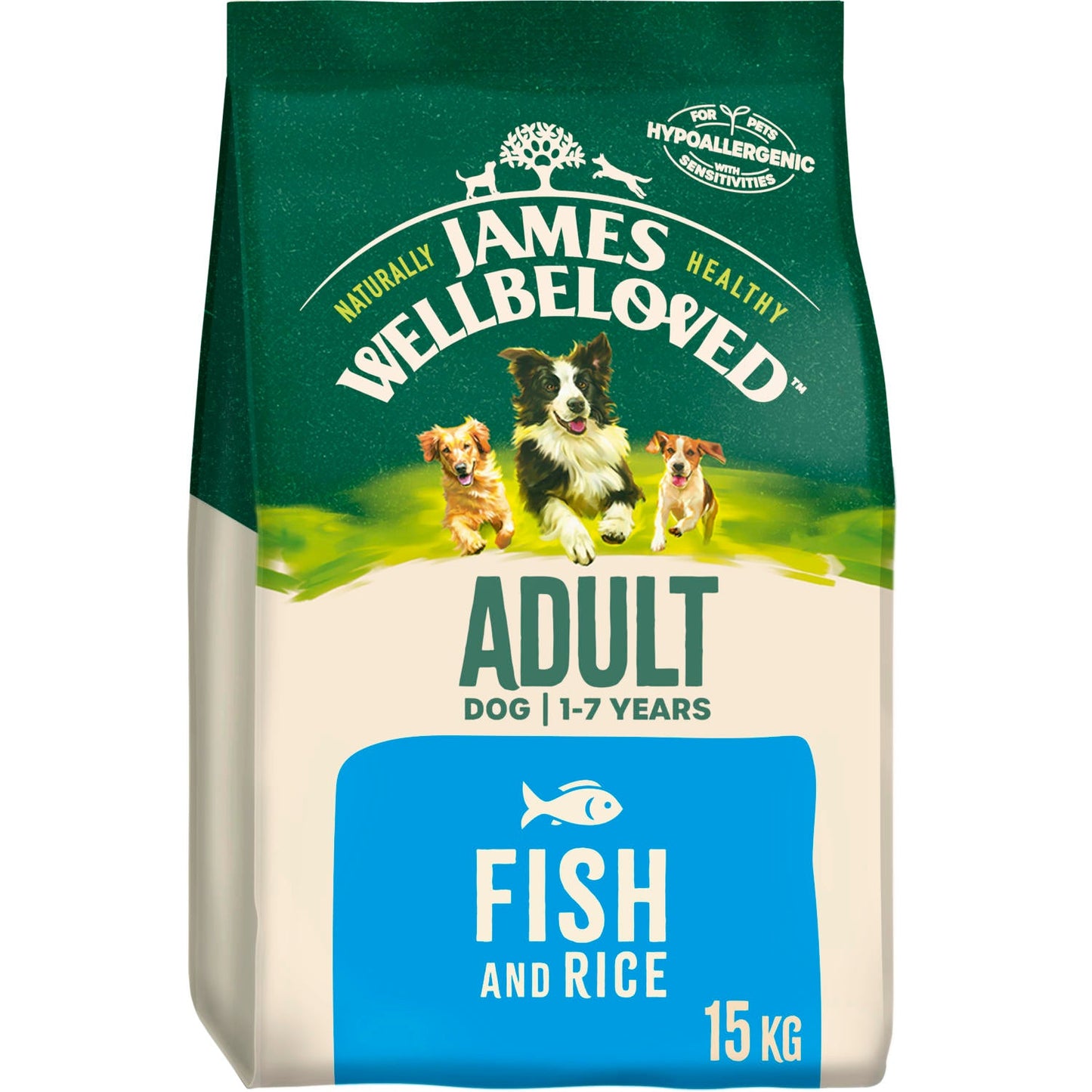 James Wellbeloved Adult Fish & Rice Dry Dog Food
