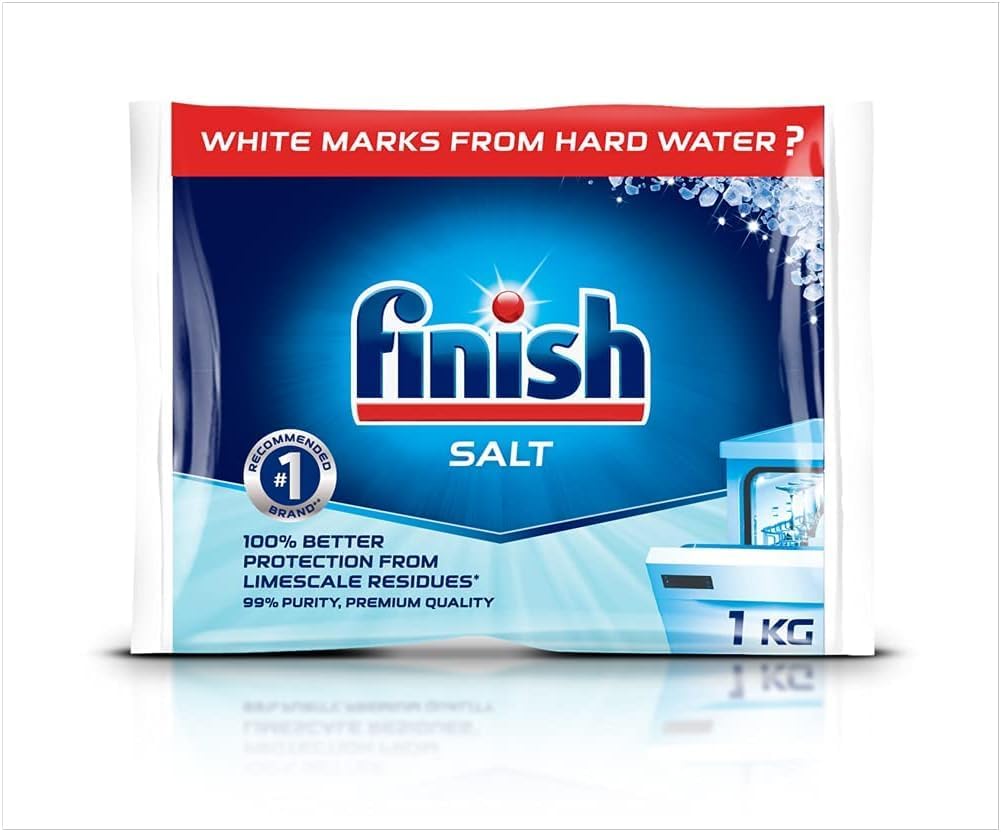 Finish Dishwasher Water Softener Salt 1kg (Pack of 3)