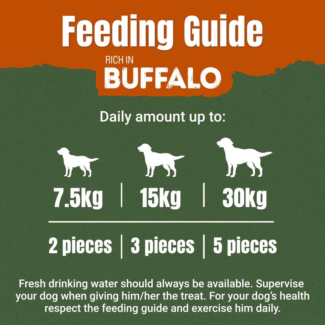Adventuros Ancient Grain and Superfoods Rich in Buffalo Dog Treats 120g