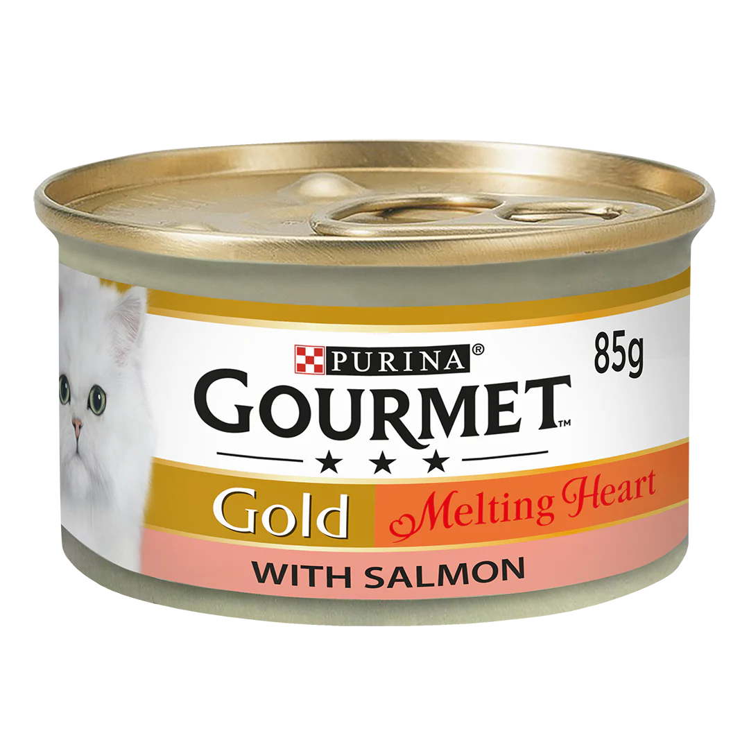 Gourmet Adult Gold Melting Heart Salmon Wet Cat Food