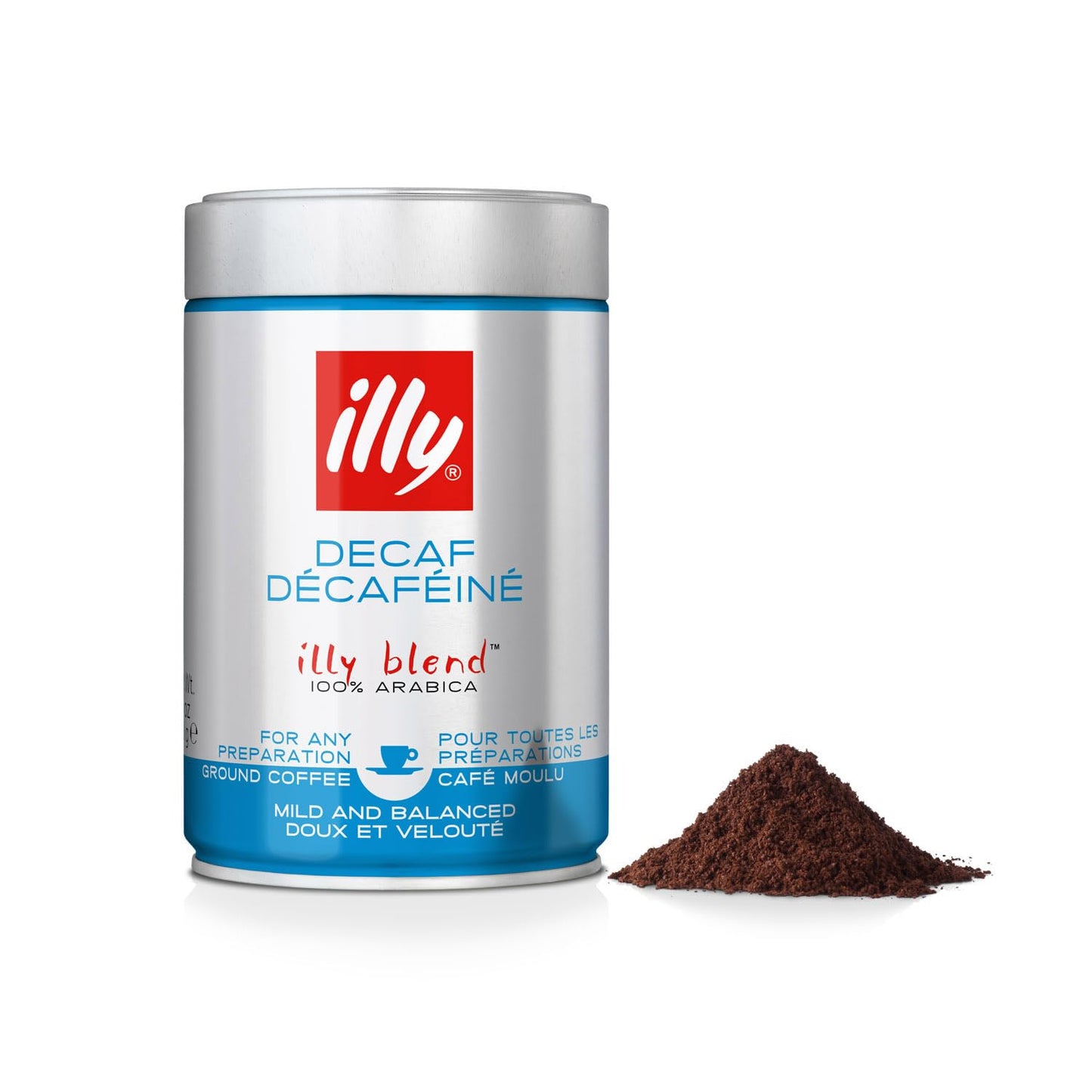 illy Decaf Ground Coffee 8.8 oz (250g)