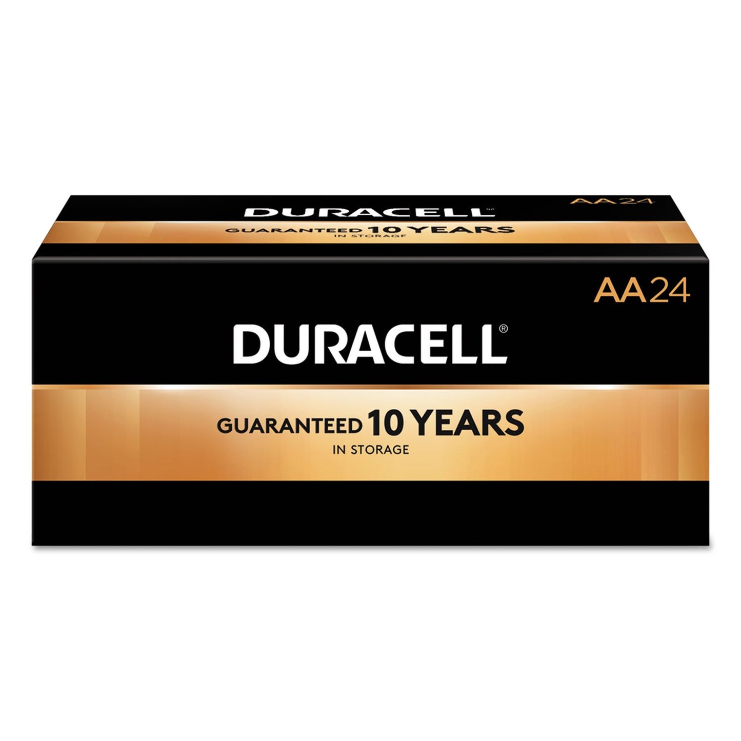 Duracell Coppertop AA Alkaline Battery, 24/Pack