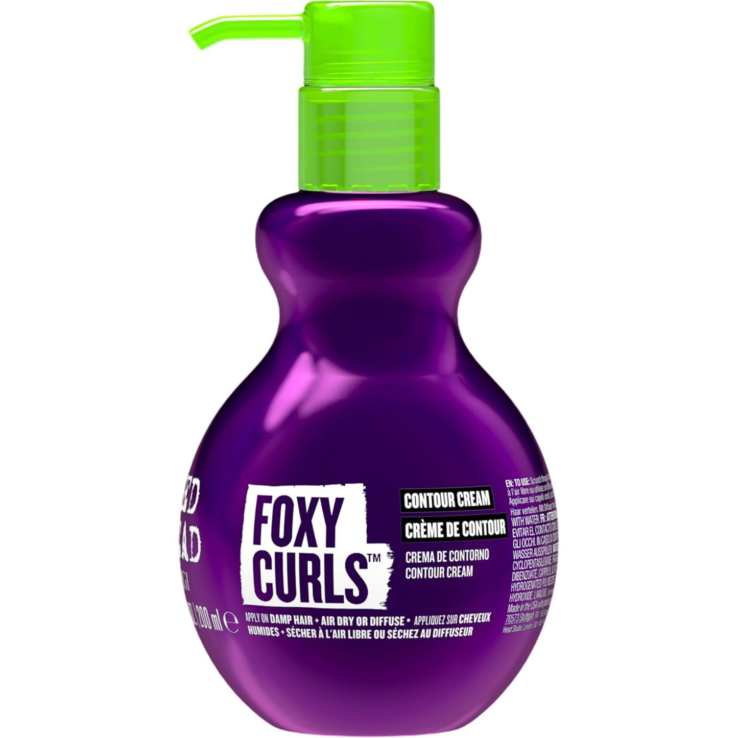 TIGI Bed Head Foxy Curls Contour Cream 6.76 oz (200ml)