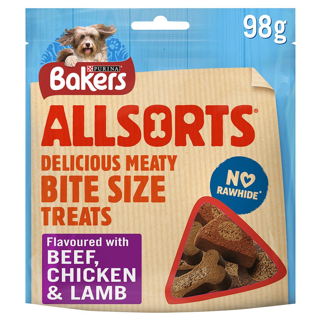 Bakers Allsorts Dog Treats 98g