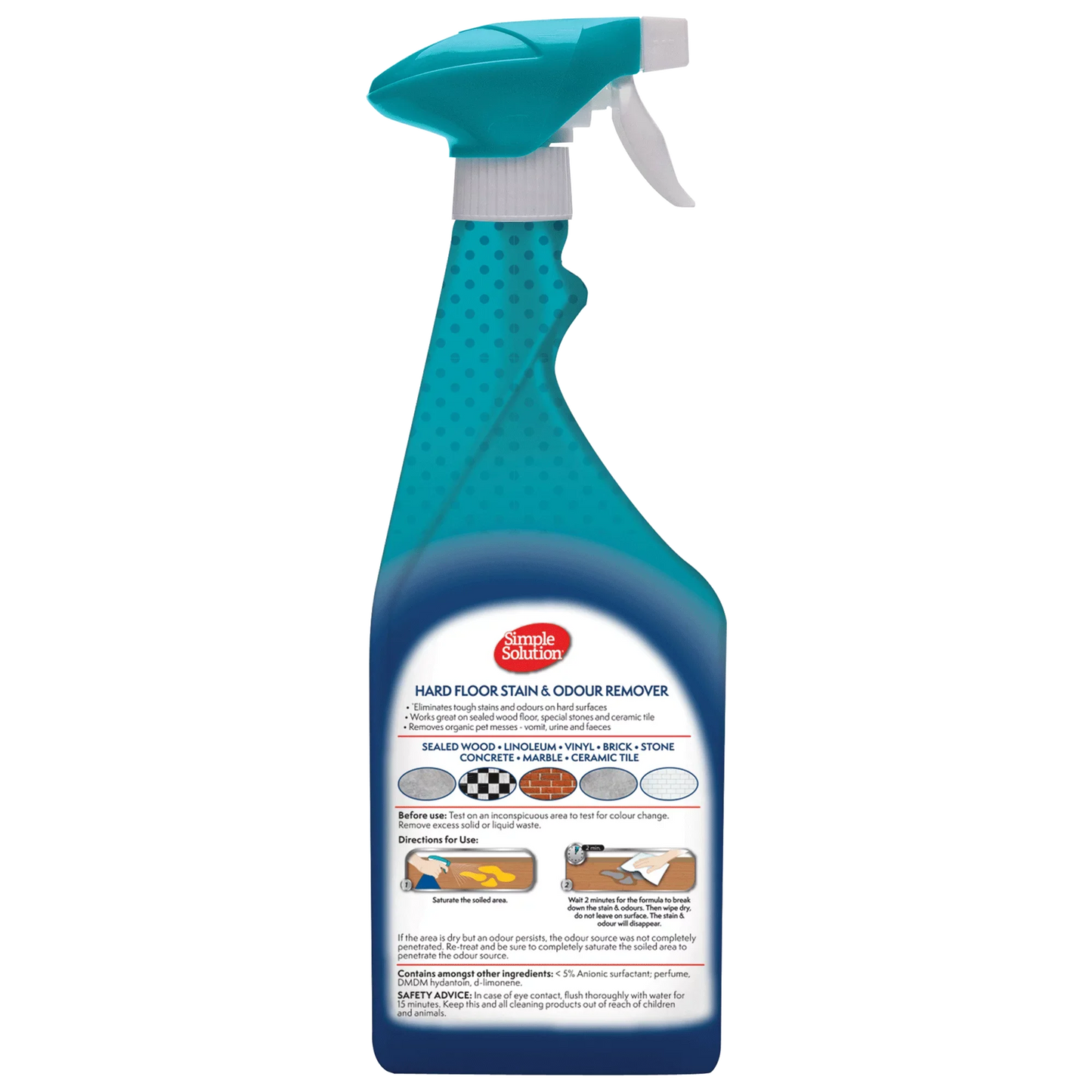 Simple Solution Hard Floor Stain & Odour Remover 750ml