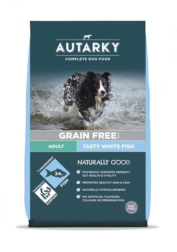 Autarky Adult Grain Free Tasty White Fish and Potato Dry Dog Food
