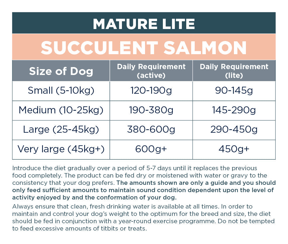 Autarky Mature Lite Salmon Dry Dog Food