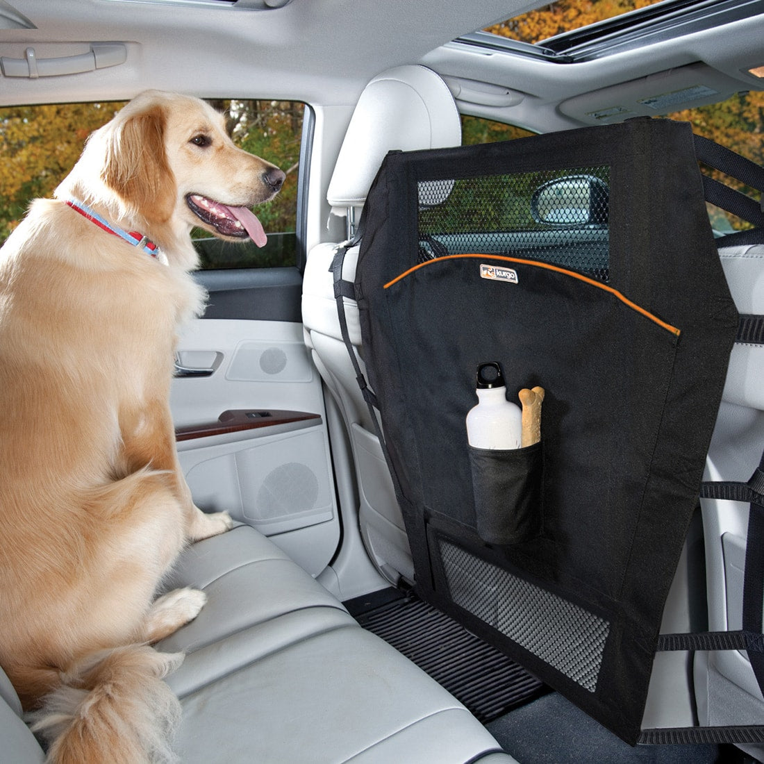 Kurgo Backseat Dog Car Barriers Black