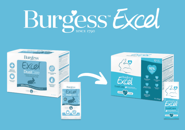 Burgess Excel Dual Care Recovering Rabbits & Guinea Pigs Food 10 x 60g