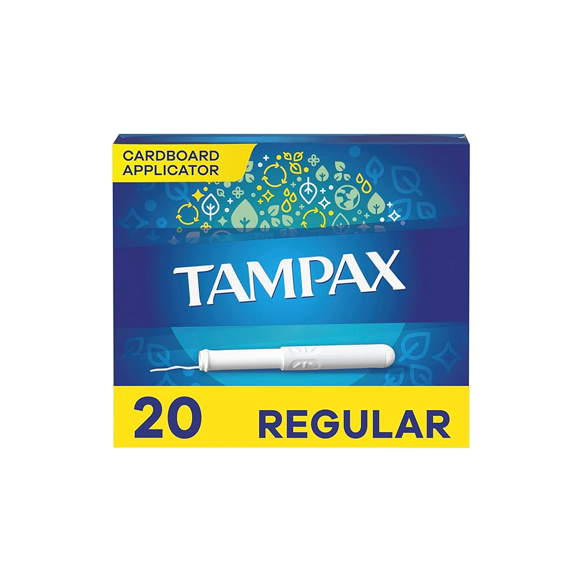 Tampax Regular Cardboard Aplicator (Pack of 20)