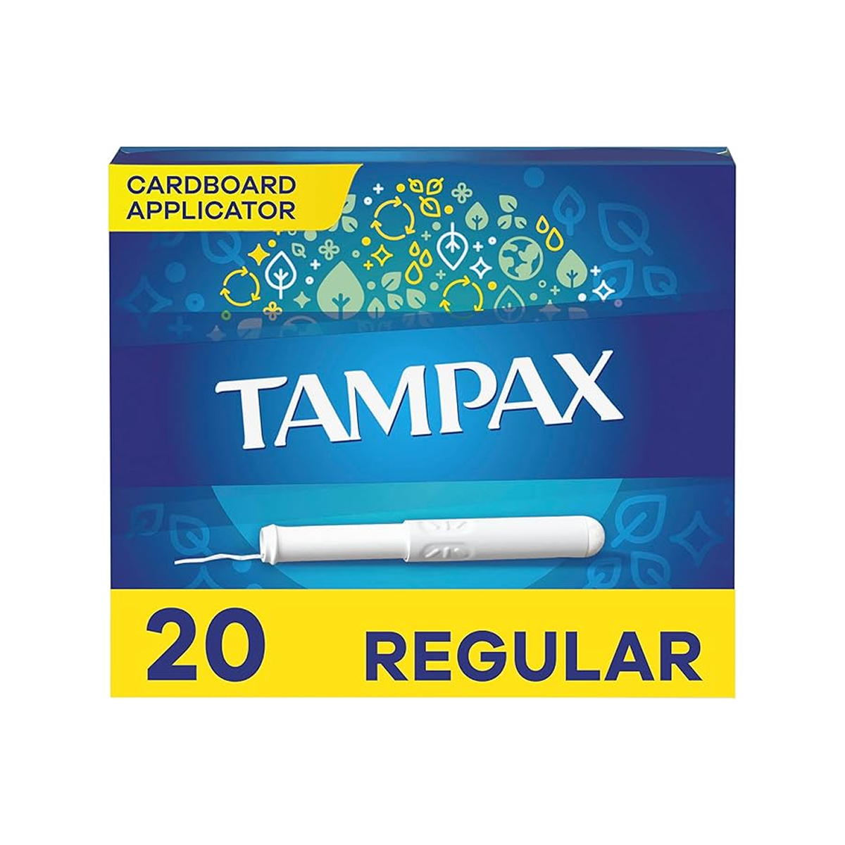 Tampax Regular Cardboard Aplicator (20 Tampons)