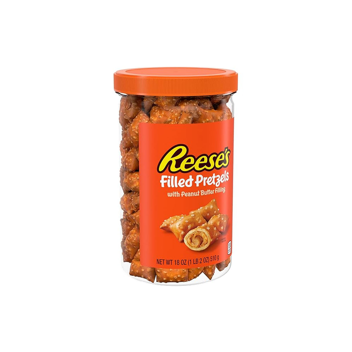 Reese's Filled Pretzels With Peanut Butter Filling 510 g