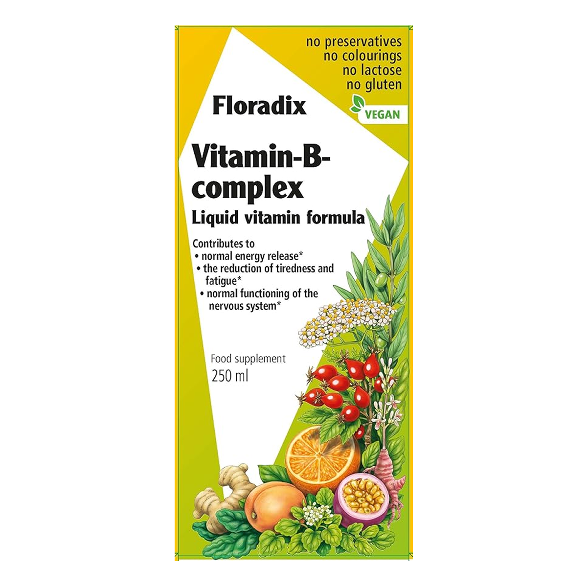 Floradix Vitamin B Complex Liquid Formula 250 ml