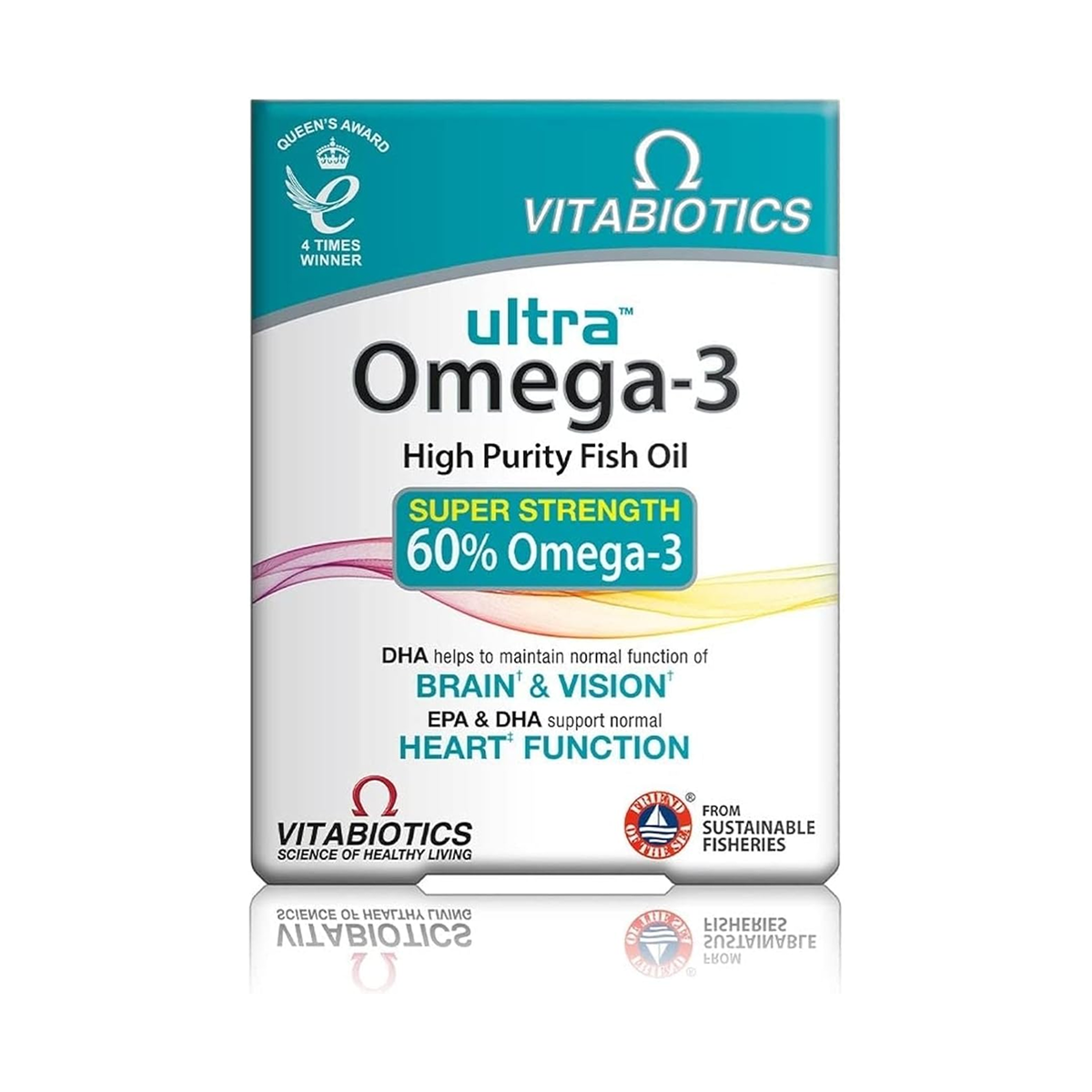 Vitabiotics Ultra Omega-3 High Potency 60 Capsules