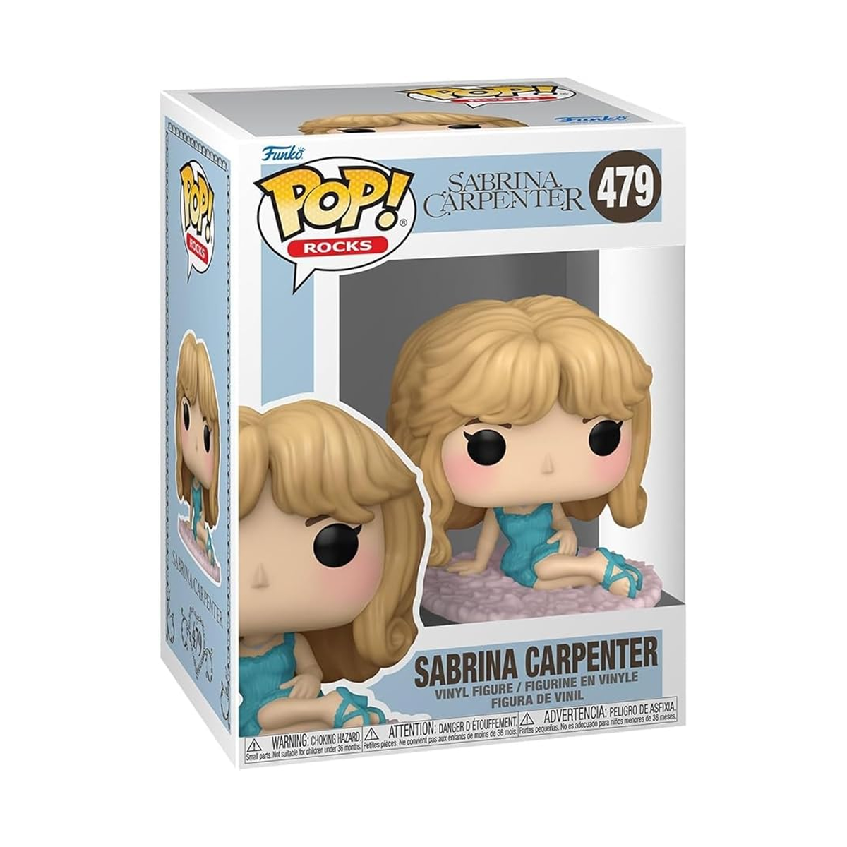 POP Rocks Sabrina Carpenter (Night Gown) Funko Vinyl Figure