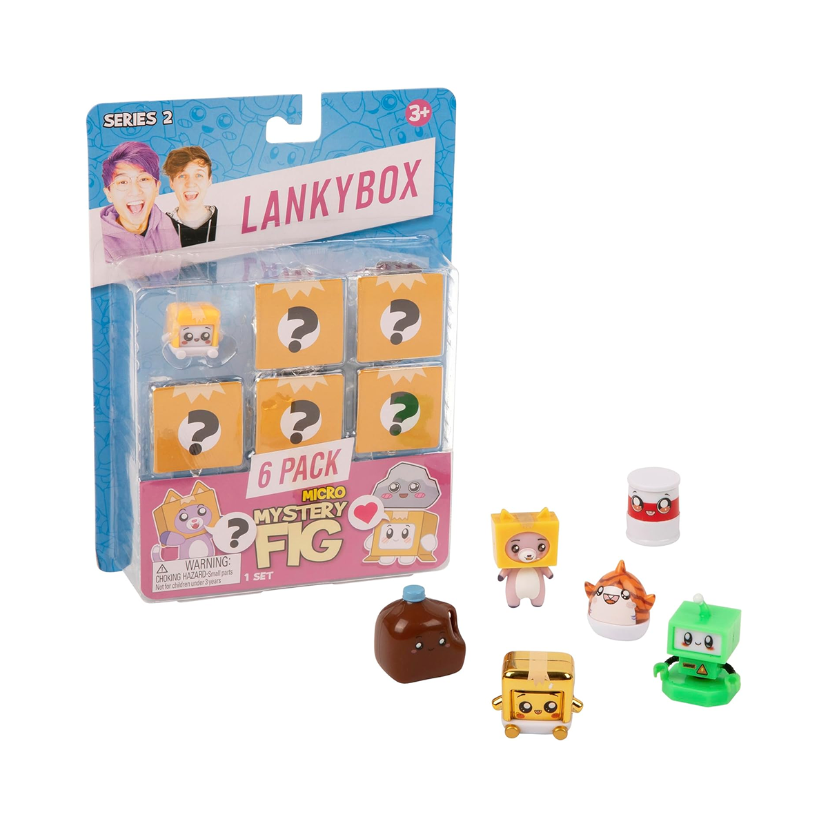 LankyBox Mystery Micro Figures Series 2 6 Pack