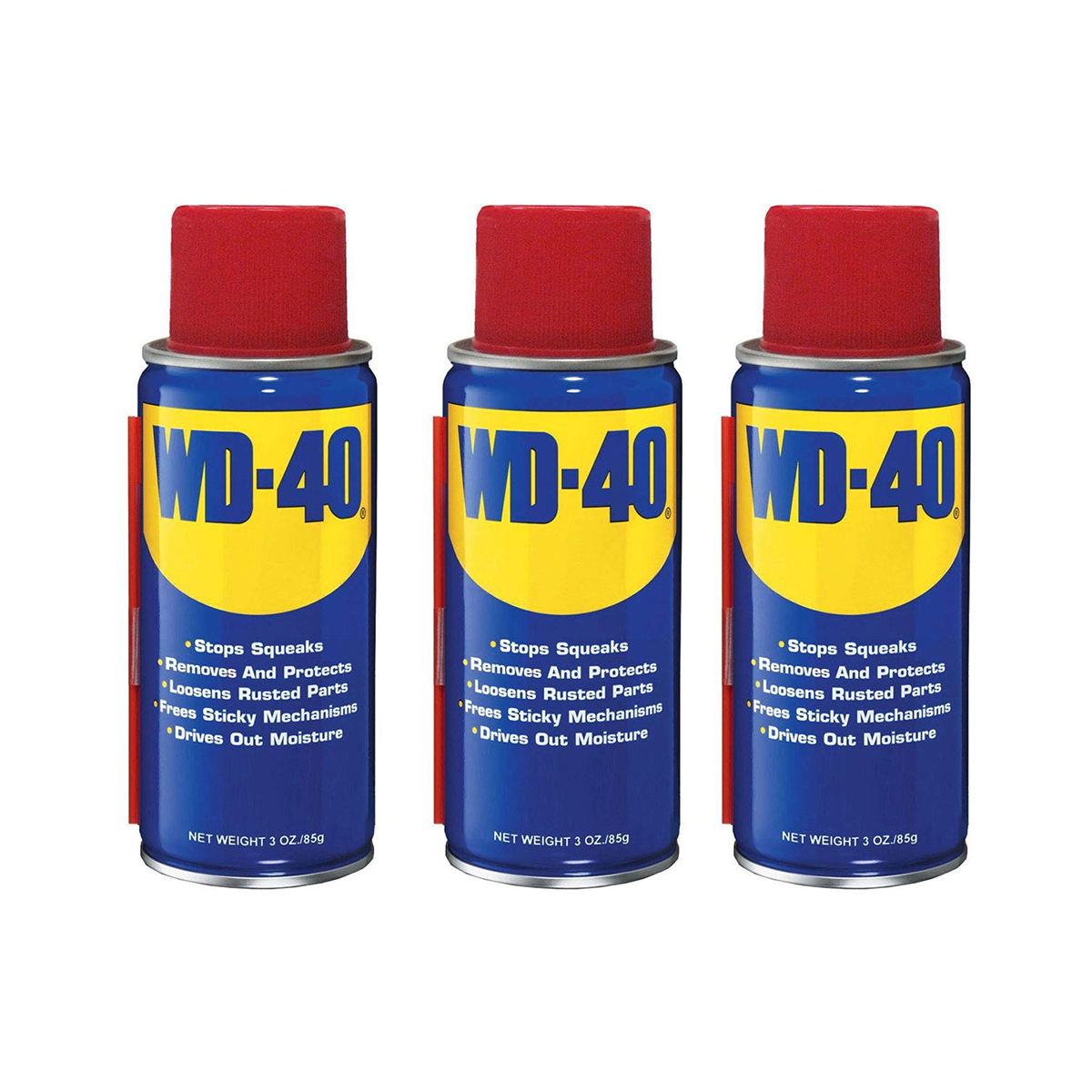 WD-40 Multi-Use Lubricant Product Handy Can 85 g (Pack of 3)