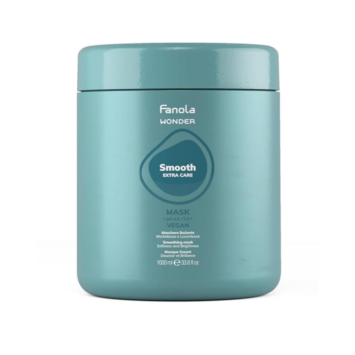 Fanola Smooth Extra Care Curly Hair Mask 33.8 oz (1000ml)