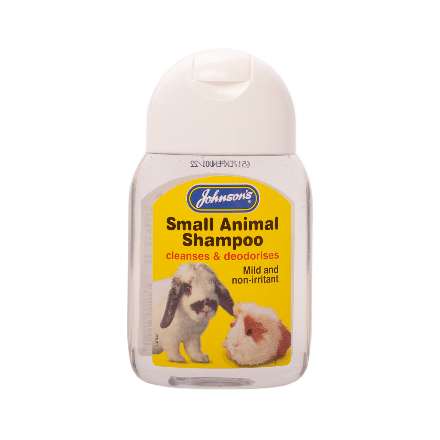 Johnsons Small Animal Cleansing Shampoo for Rabbits/Guinea pigs/Ferrets 125 ml
