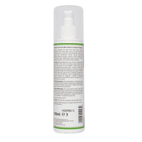 Johnsons Tea Tree Skin Calm Spray for Dogs 150ml