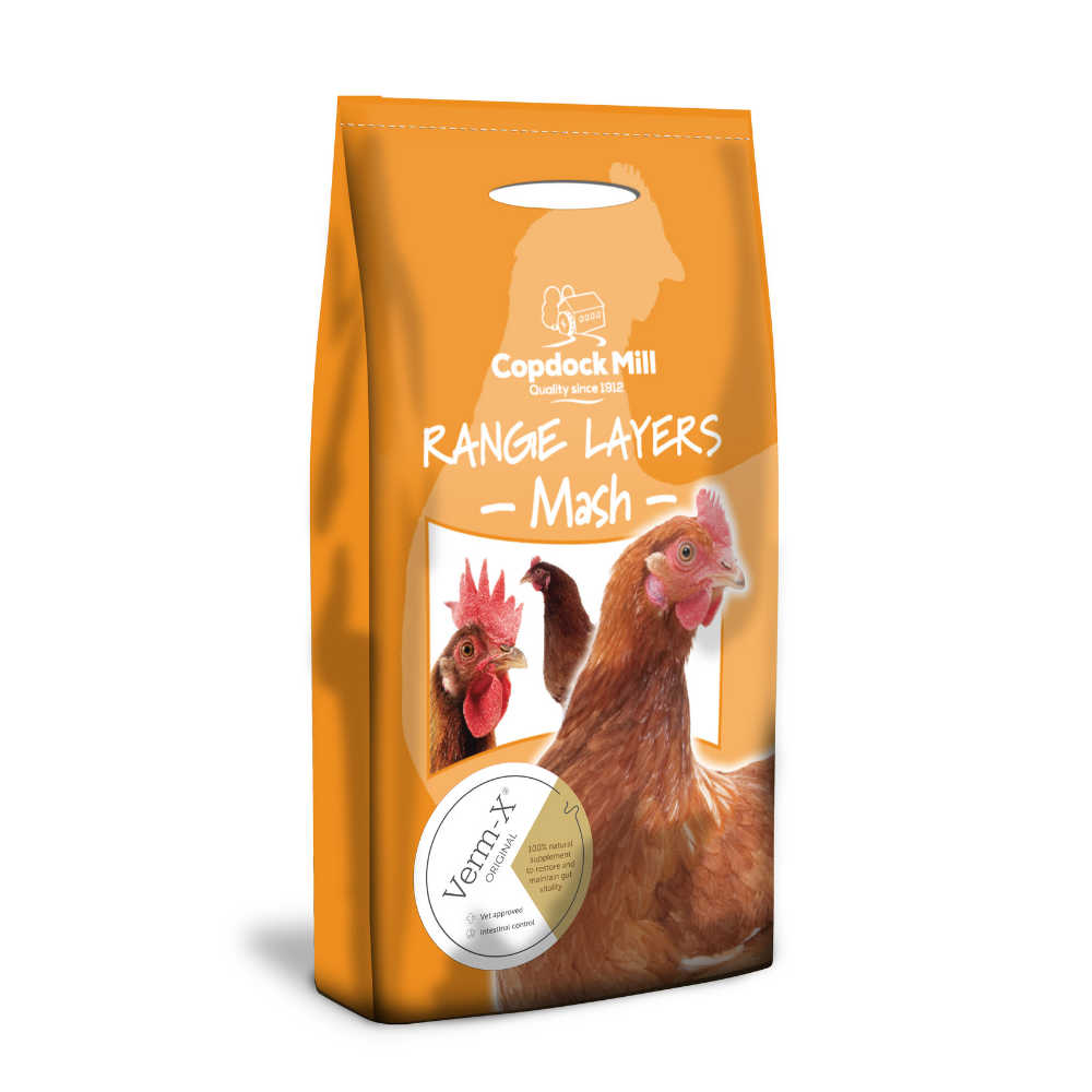 Copdock Mill Range Layers Mash + VERM-X Complete Poultry Food