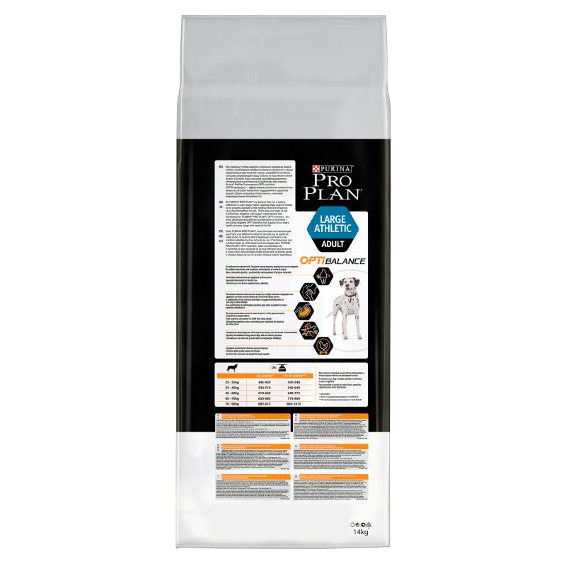 Pro Plan Large Athletic Chicken Adult Dry Dog Food 14kg 5