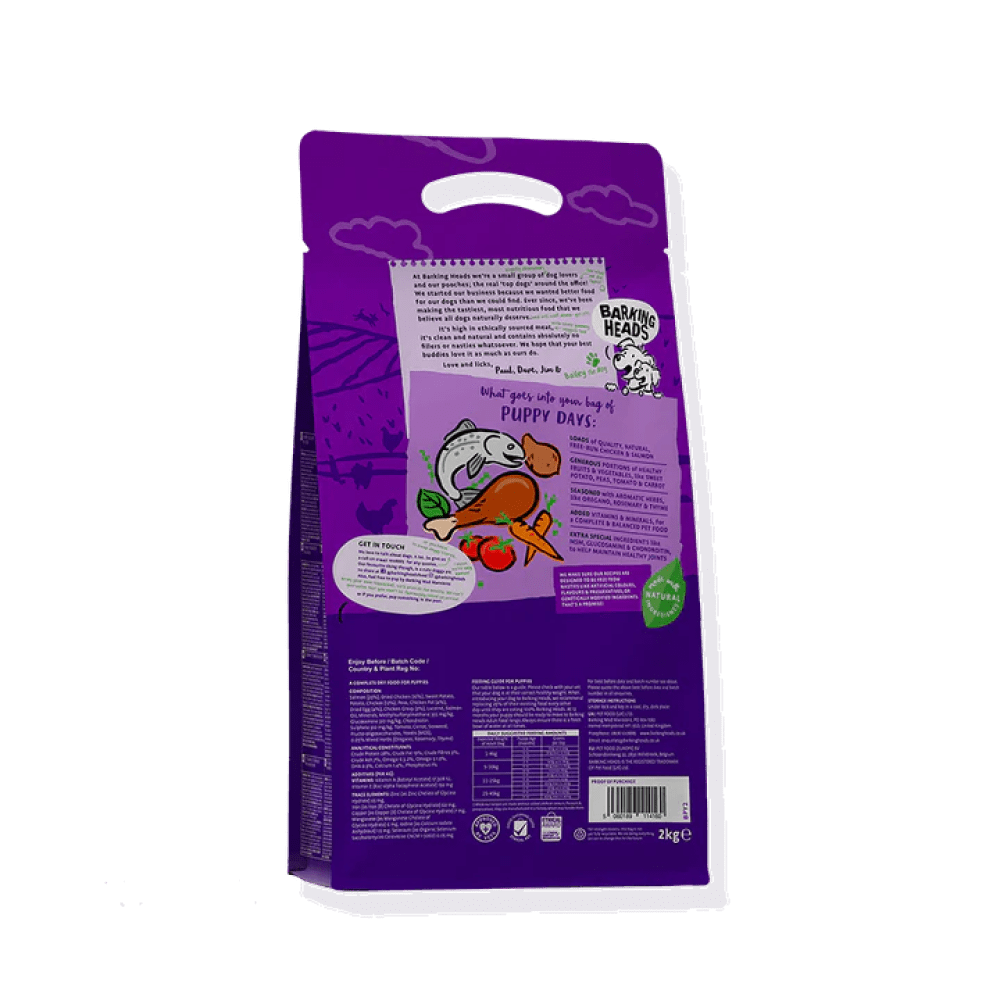 Barking Heads Puppy Days Turkey Dry Dog Food