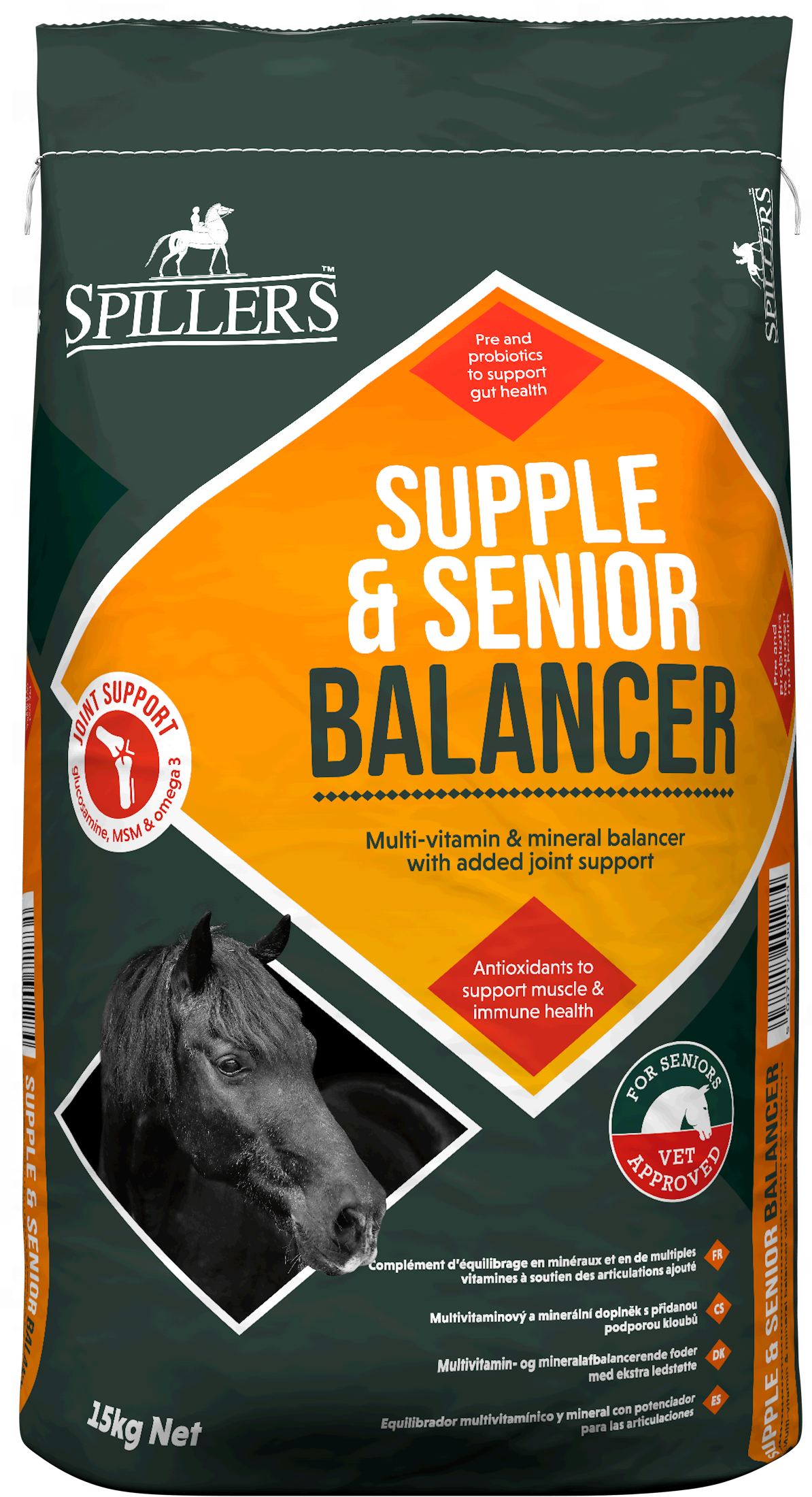 Spillers Supple & Senior Balancer Equine Food 15kg