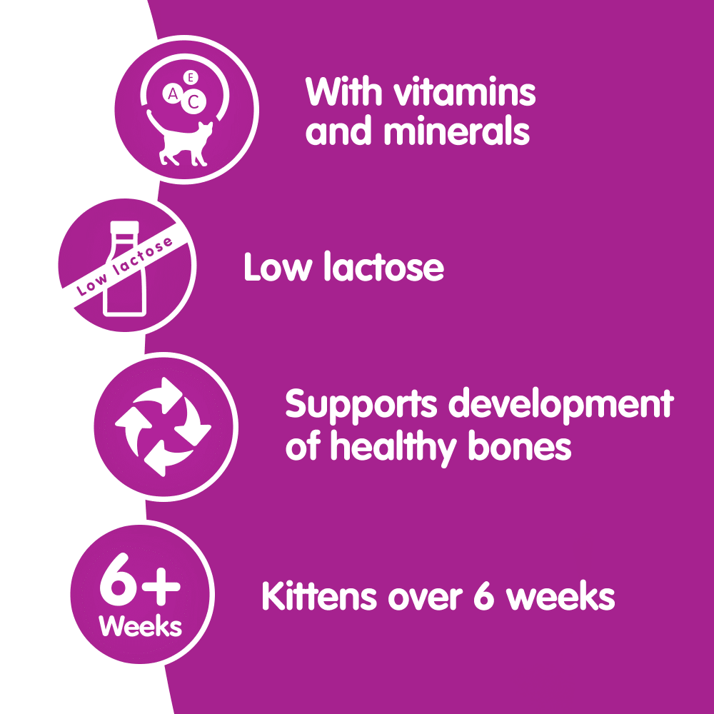 Whiskas Cat Milk 3 x 200ml