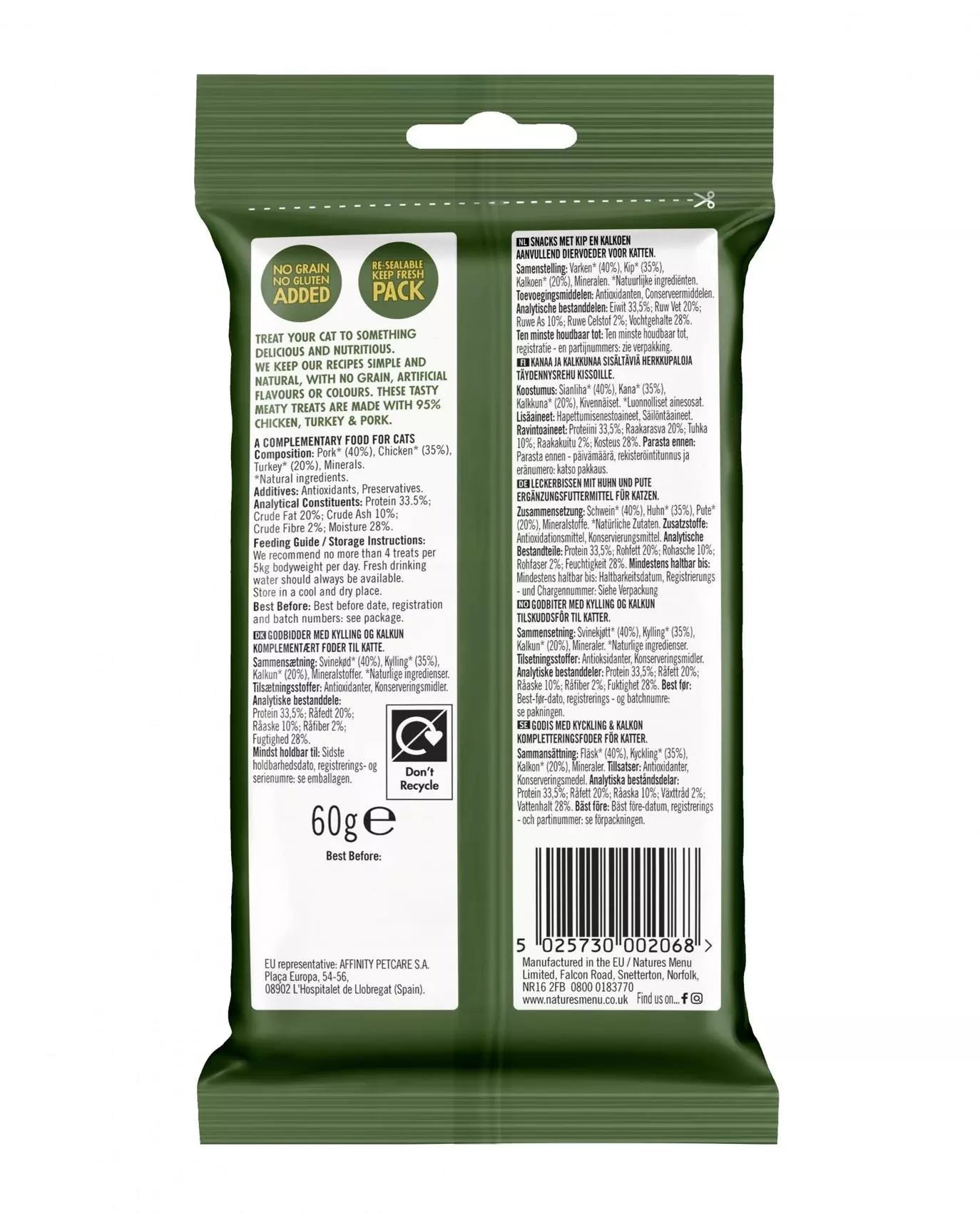 Natures Menu Original Especially with Chicken and Turkey Cat Treats